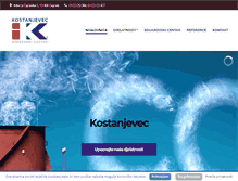 Tablet Screenshot of kostanjevec.hr